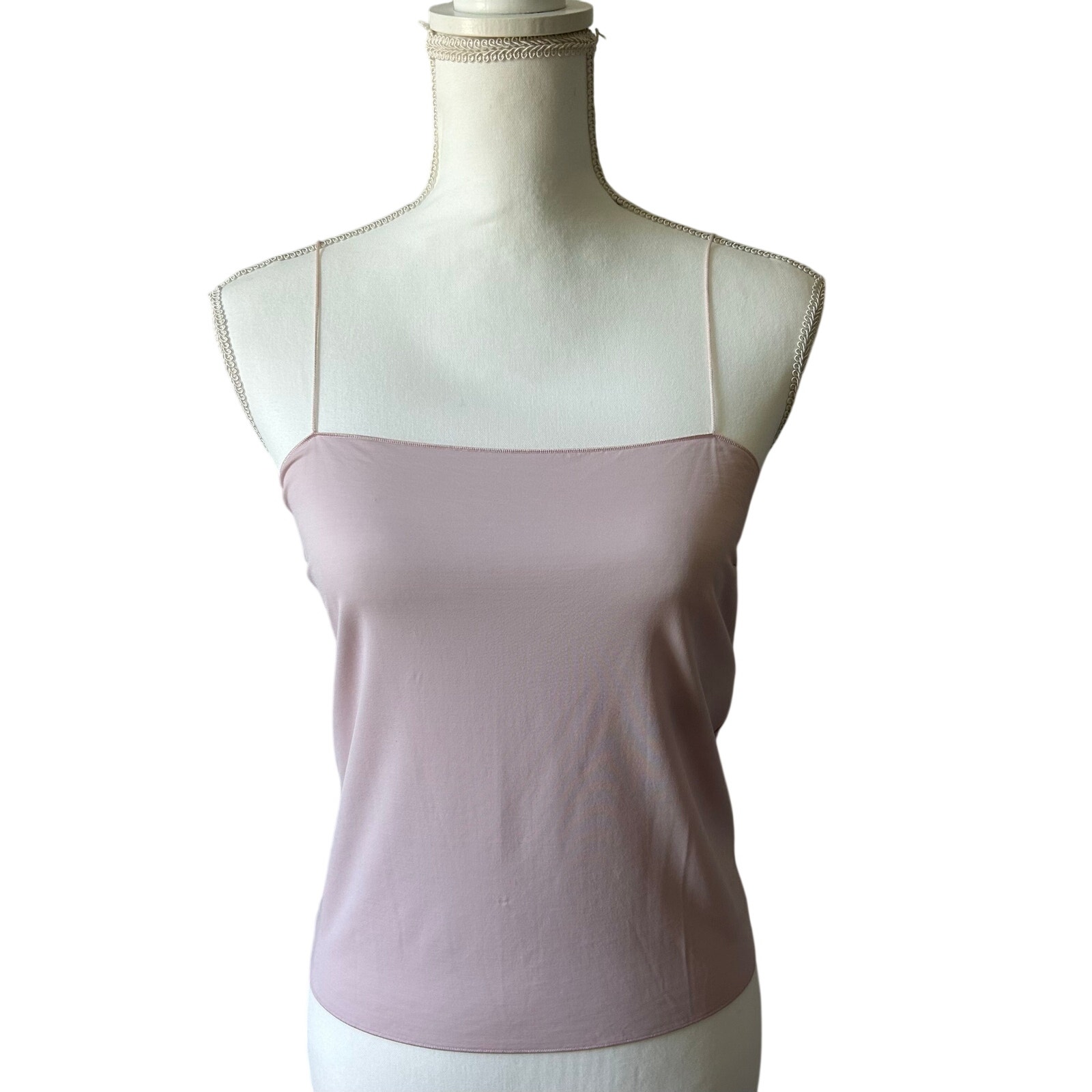Christian Dior Vintage Lilac Slinky Camisole Undershirt Size 6